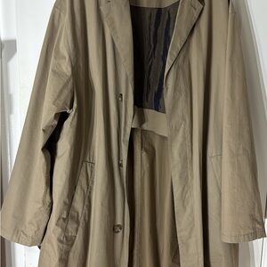 Hugo Boss Tan and Black Coat